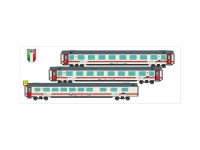 Pirata PI6170 - N - 3-tlg. Set Personenwagen Inter-Cit IC-SUN, FS, Ep. VI - Set 1